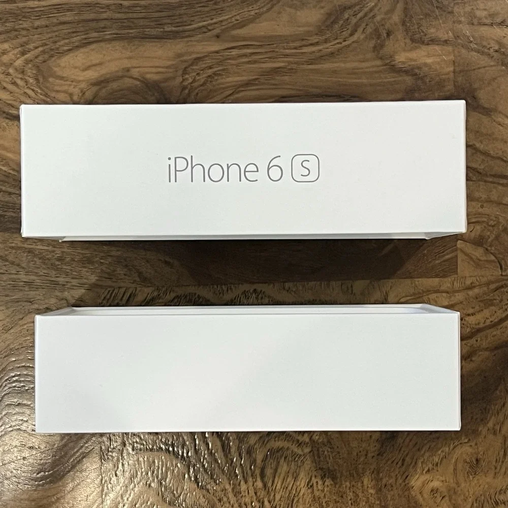 Apple iPhone 6s 128GB Space Gray Original Retail Box, Stickers, Inserts, NoPhone